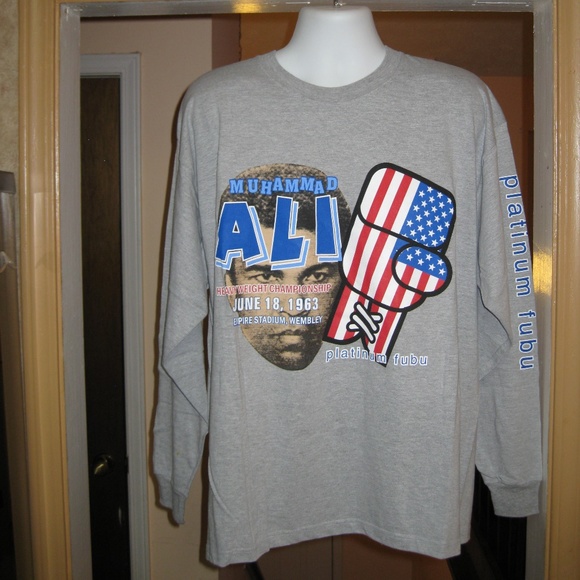Muhammad Ali Limited Edition Platinum Fubu Shirt - Picture 2 of 8